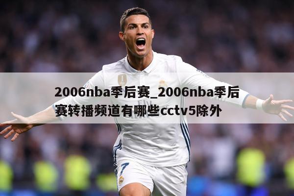 2006nba季后赛_2006nba季后赛转播频道有哪些cctv5除外