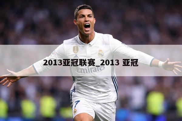 2013亚冠联赛_2013 亚冠